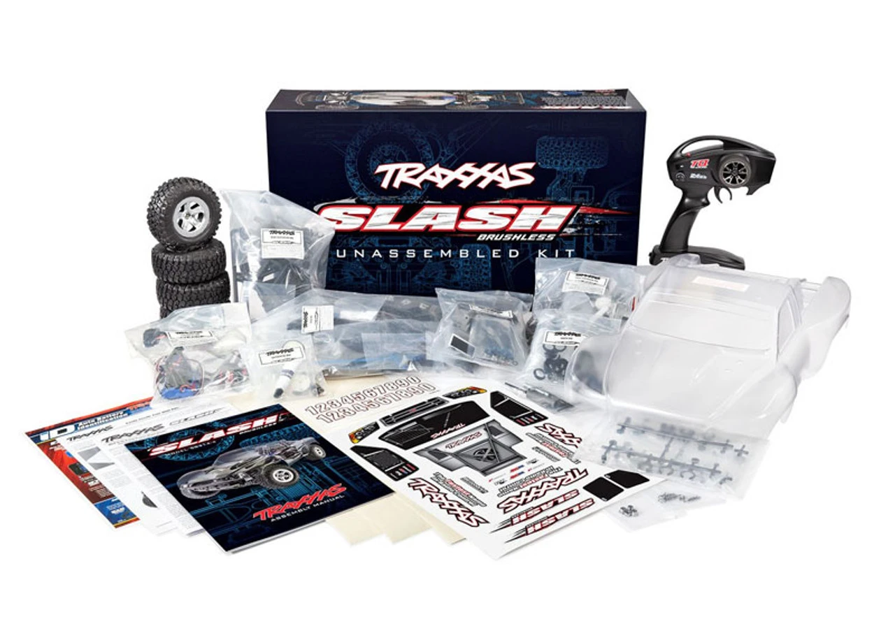 Traxxas Slash 2WD Brushless BL-2s Short Course RC Truck Kit With Electronics 1 Traxxas Slash 2WD Brushless BL-2s Short Course RC Truck Kit With Electronics