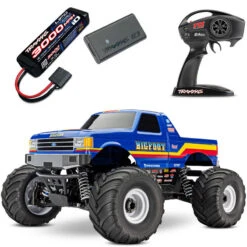 Traxxas BIGFOOT 4X4 Brushless BL-2s RTR Monster Truck & FREE LIPO BATTERY AND USB-C LIPO CHARGER