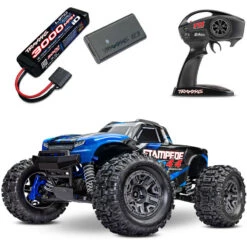 Traxxas Stampede 4X4 Brushless BL-2s RTR Monster Truck & FREE LIPO BATTERY AND USB-C LIPO CHARGER