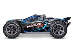 Traxxas Rustler 4X4 Brushless BL-2s RTR Stadium Truck & FREE LIPO BATTERY AND USB-C LIPO CHARGER -RC SuperStore TRA67164 4 8 70710.1743527297