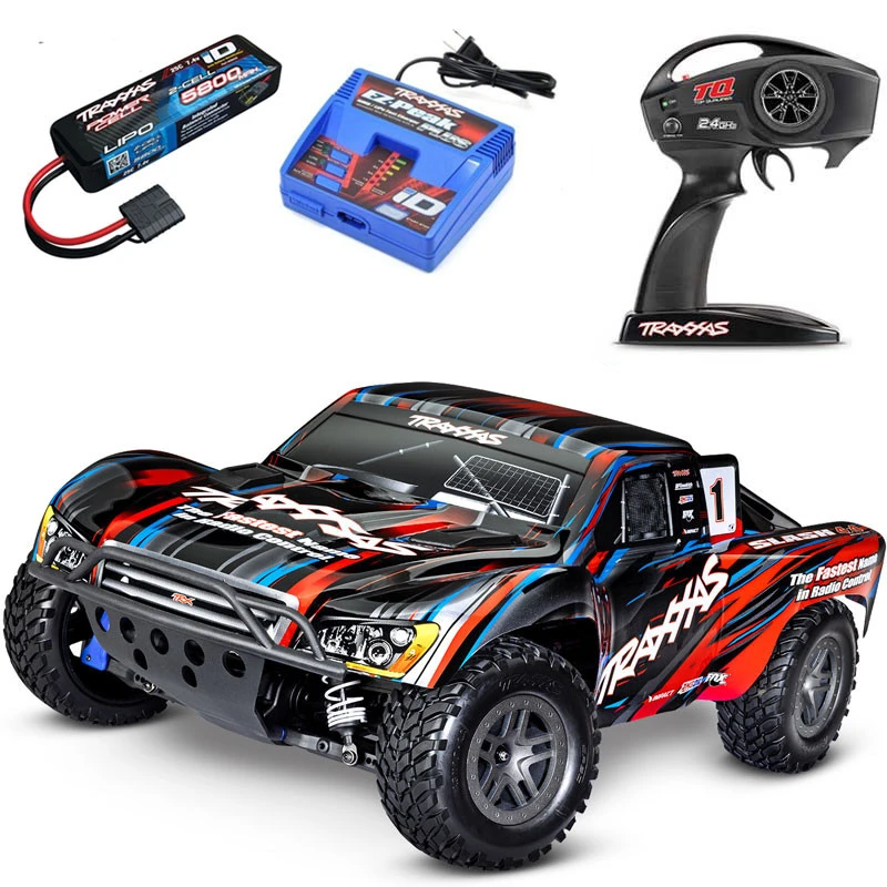 Traxxas Slash 4X4 Brushless BL-2s Short Course RTR Truck W/2S LiPo COMBO 1 Traxxas Slash 4X4 Brushless BL-2s Short Course RTR Truck W/2S LiPo COMBO