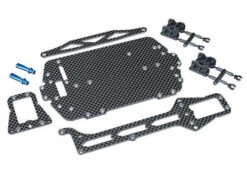 Traxxas LaTrax Carbon Fiber Chassis Conversion Kit For Teton & Rally