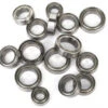 Traxxas Bearings: 4x8mm (2), 6x10mm (8), 8x12mm (5)