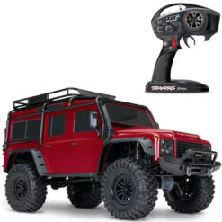 Traxxas TRX-4 Trail RC 4x4 Crawler RTR W/Land Rover Defender Body With Clipless Body
