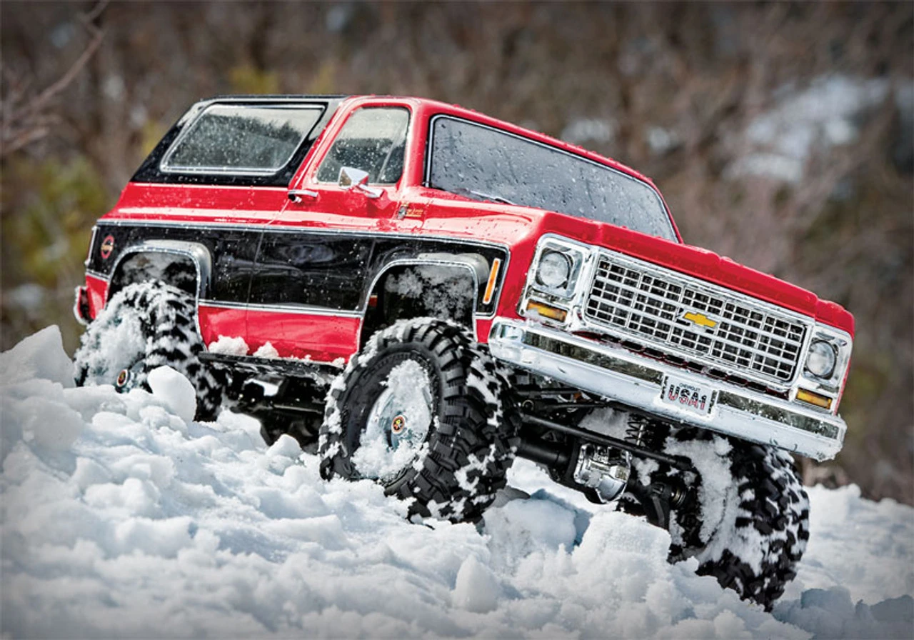 Traxxas TRX-4 1979 Chevrolet K5 Blazer 4WD RTR Rock Crawler Trail Truck With Clipless Body 5 Traxxas TRX-4 1979 Chevrolet K5 Blazer 4WD RTR Rock Crawler Trail Truck With Clipless Body - Image 5