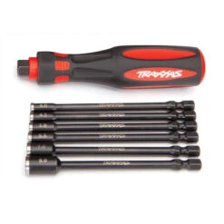 Traxxas Speed Bit 6-Pc 4-8mm Nut Driver Master Set With 1/4" Drive Premium Handle & Pouch -RC SuperStore TRA8719 5 70266.1571932879