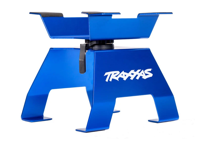Traxxas Blue X-Truck RC Car & Truck Stand 3 Traxxas Blue X-Truck RC Car & Truck Stand - Image 3