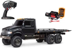 Traxxas TRX-6 Ultimate RC Hauler 1/10 6X6 Electric Flatbed Truck With Factory Installed Pro Scale Winch W/Remote