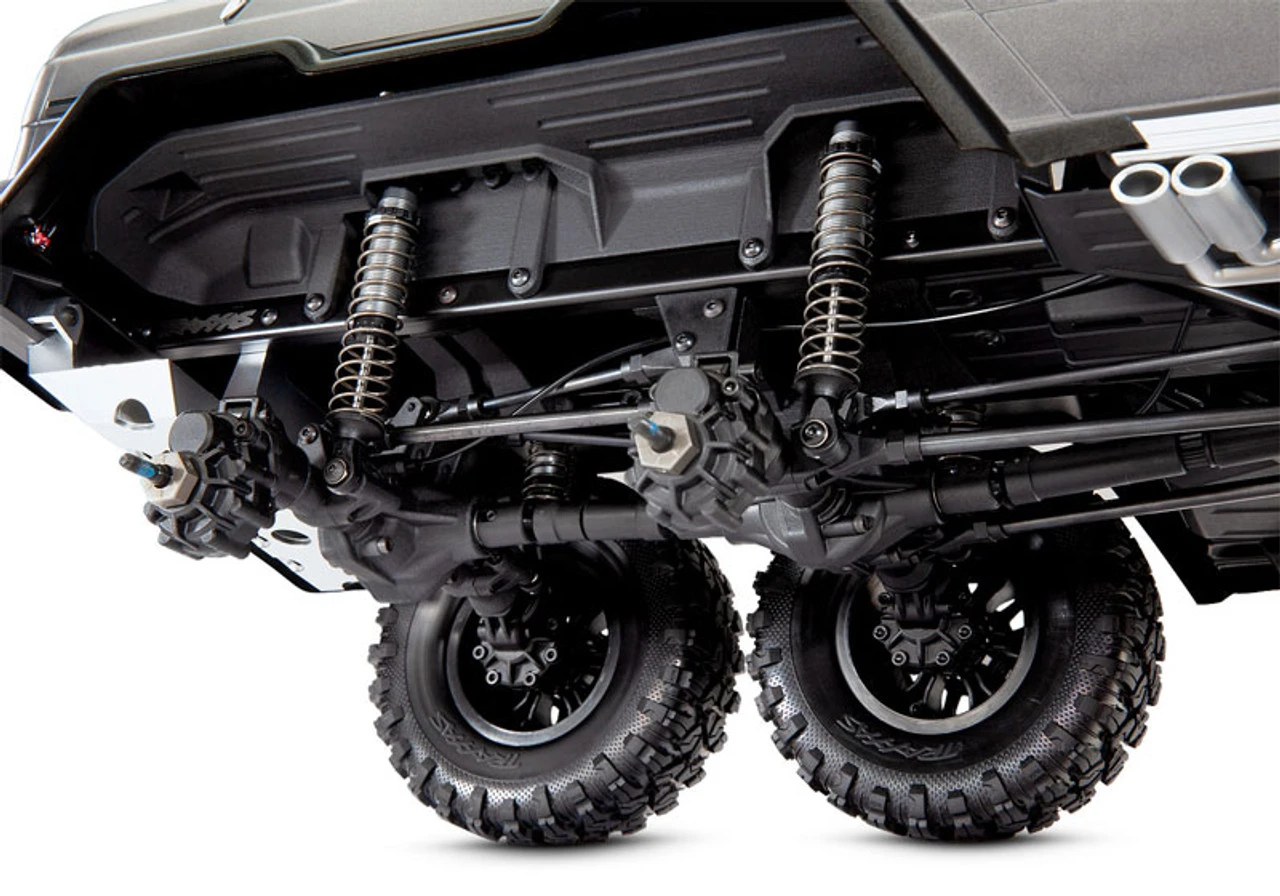Traxxas TRX-6 Mercedes-Benz G 63 AMG 6x6 Scale & Trail RTR RC Crawler With Clipless Body 15 Traxxas TRX-6 Mercedes-Benz G 63 AMG 6x6 Scale & Trail RTR RC Crawler With Clipless Body - Image 15
