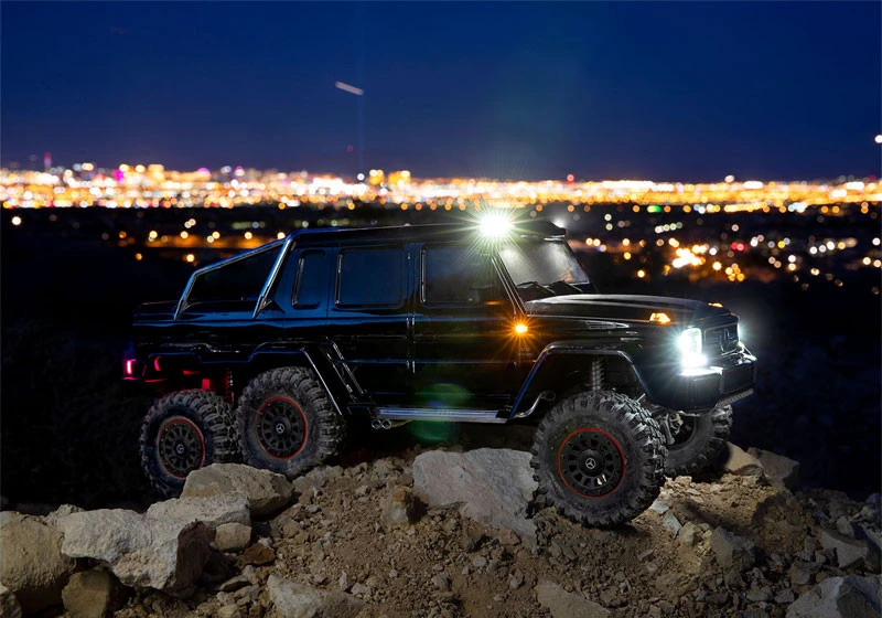 Traxxas TRX-6 Mercedes-Benz G 63 AMG 6x6 Scale & Trail RTR RC Crawler With Clipless Body 6 Traxxas TRX-6 Mercedes-Benz G 63 AMG 6x6 Scale & Trail RTR RC Crawler With Clipless Body - Image 6