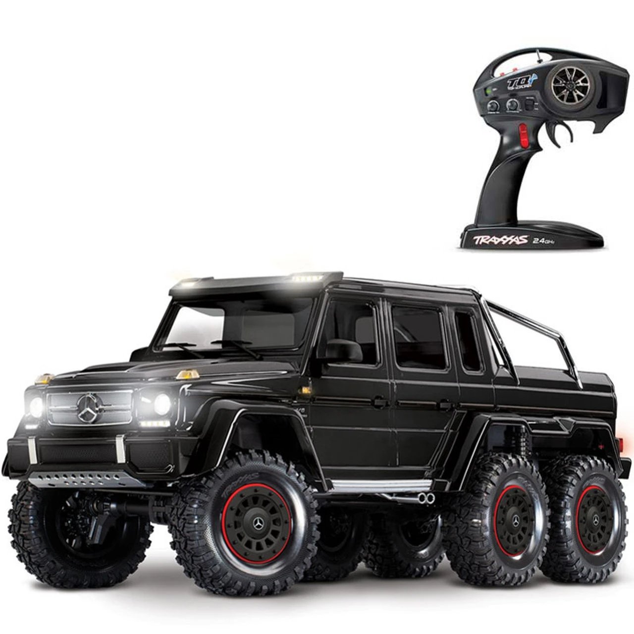 Traxxas TRX-6 Mercedes-Benz G 63 AMG 6x6 Scale & Trail RTR RC Crawler With Clipless Body 1 Traxxas TRX-6 Mercedes-Benz G 63 AMG 6x6 Scale & Trail RTR RC Crawler With Clipless Body