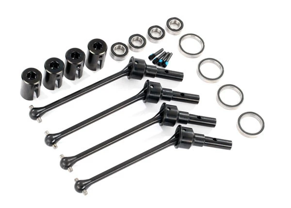 Traxxas Maxx Assembled Steel CV Driveshafts (4) - Requires #8654, 8654G, Or 8654R And #7758, 7758G, Or 7758R For Installation 1 Traxxas Maxx Assembled Steel CV Driveshafts (4) - Requires #8654, 8654G, Or 8654R And #7758, 7758G, Or 7758R For Installation