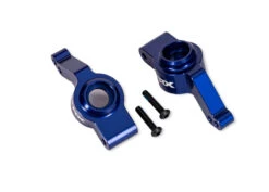 Traxxas Blue Aluminum Stub Axle Carriers (Left & Right)