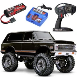 Traxxas TRX-4 1972 Chevrolet K5 Blazer 4WD RTR Rock Crawler Trail Truck W/3S LiPo COMBO