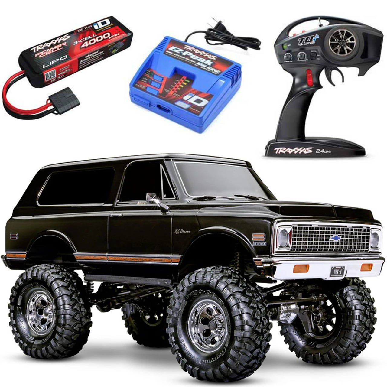 Traxxas TRX-4 1972 Chevrolet K5 Blazer 4WD RTR Rock Crawler Trail Truck W/3S LiPo COMBO 1 Traxxas TRX-4 1972 Chevrolet K5 Blazer 4WD RTR Rock Crawler Trail Truck W/3S LiPo COMBO