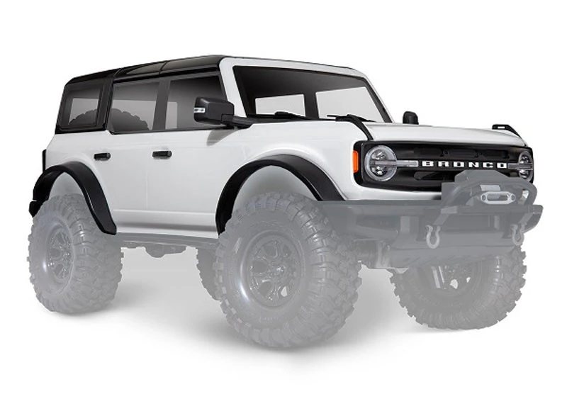Traxxas TRX-4 2021 Ford Bronco (Oxford White) Body Complete 1 Traxxas TRX-4 2021 Ford Bronco (Oxford White) Body Complete