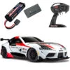 Traxxas Toyota GR Supra GT4 Brushless BL-2s 1/10 Scale AWD Race Car & FREE LIPO BATTERY AND USB-C LIPO CHARGER