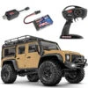 Traxxas 1/18 TRX-4m Land Rover Defender Body 4x4 RTR Crawler W/ID Battery & USB Charger