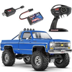 Traxxas 1/18 TRX-4m 1979 Chevrolet K10 High Trail Edition 4x4 RTR Crawler W/ID Battery & USB Charger