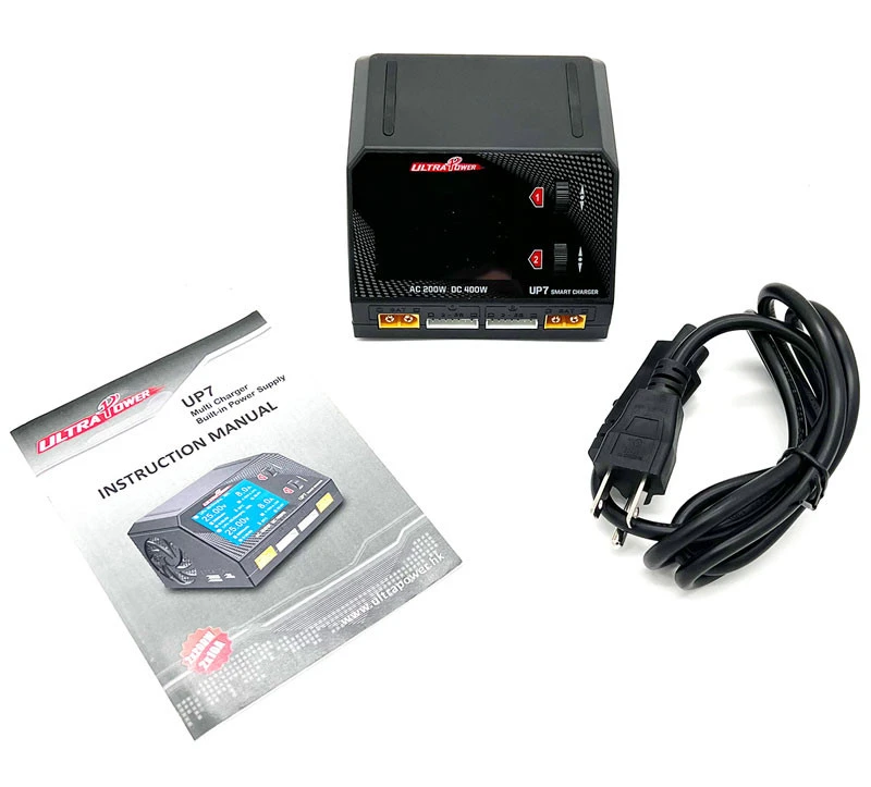 Ultra Power UP7 AC 200W / DC 400W Dual Port Multi-Chemistry AC/DC Smart Charger 2 Ultra Power UP7 AC 200W / DC 400W Dual Port Multi-Chemistry AC/DC Smart Charger - Image 2